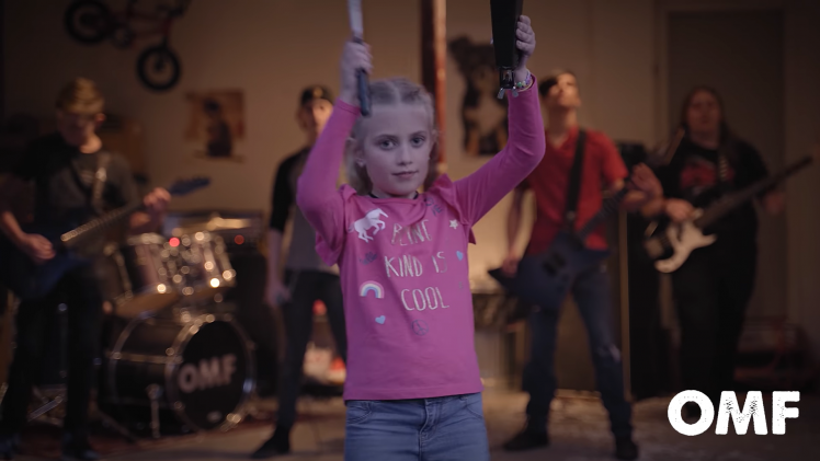 Teenagers Record Drag the Waters by Pantera O’Keefe Music Foundation