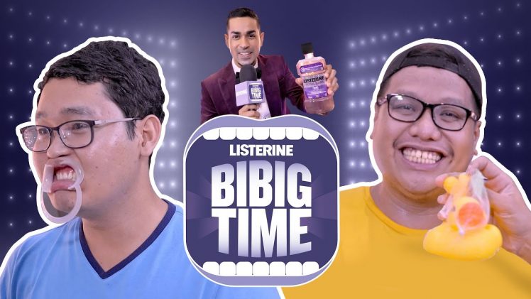 Listerine Gives Bibig Time Benefits
